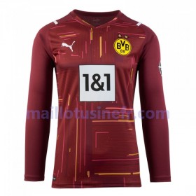 Maillot de Foot BVB Borussia Dortmund Gardien 2021-22 Manches Longues V001